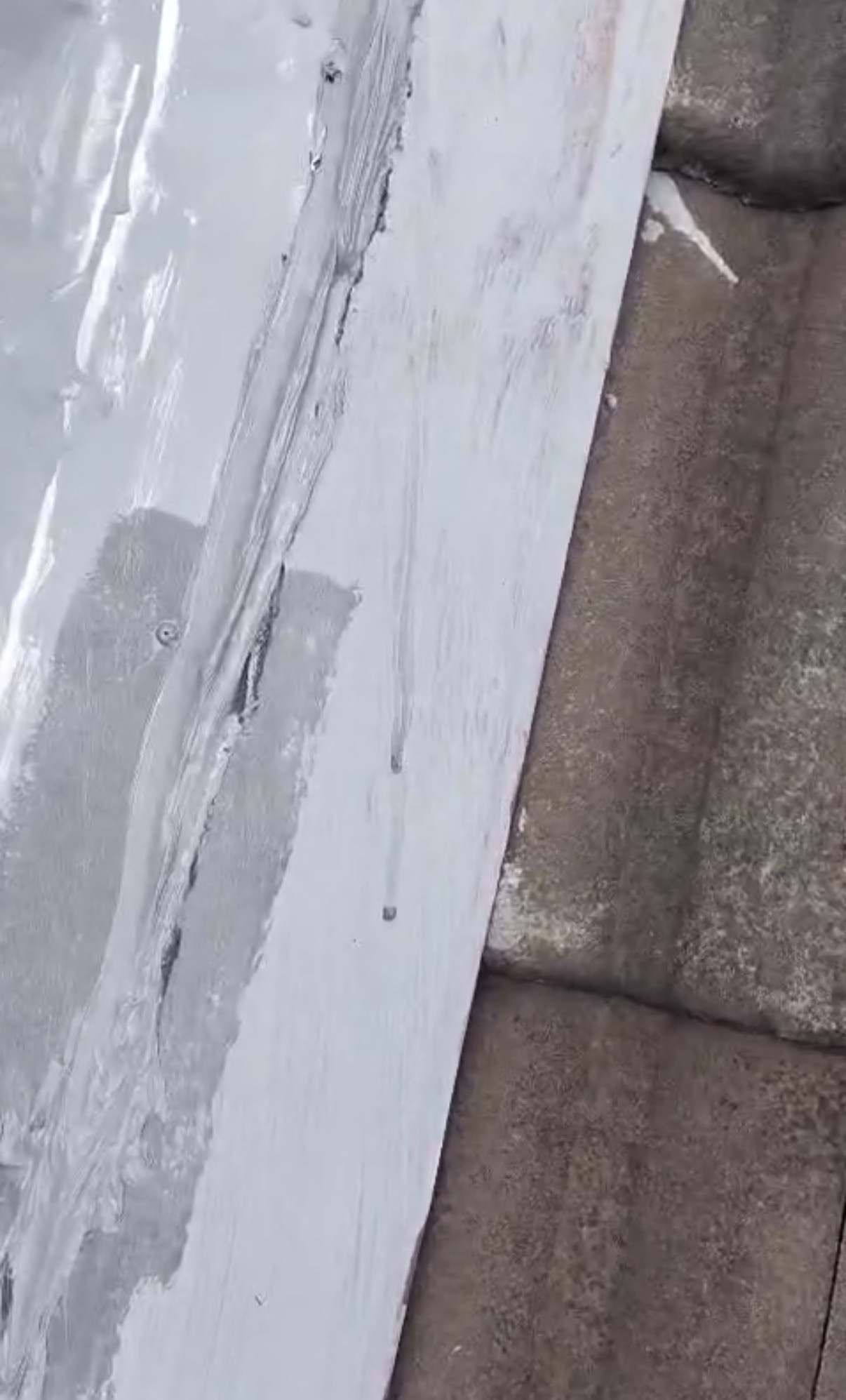 Roof waterproofing result